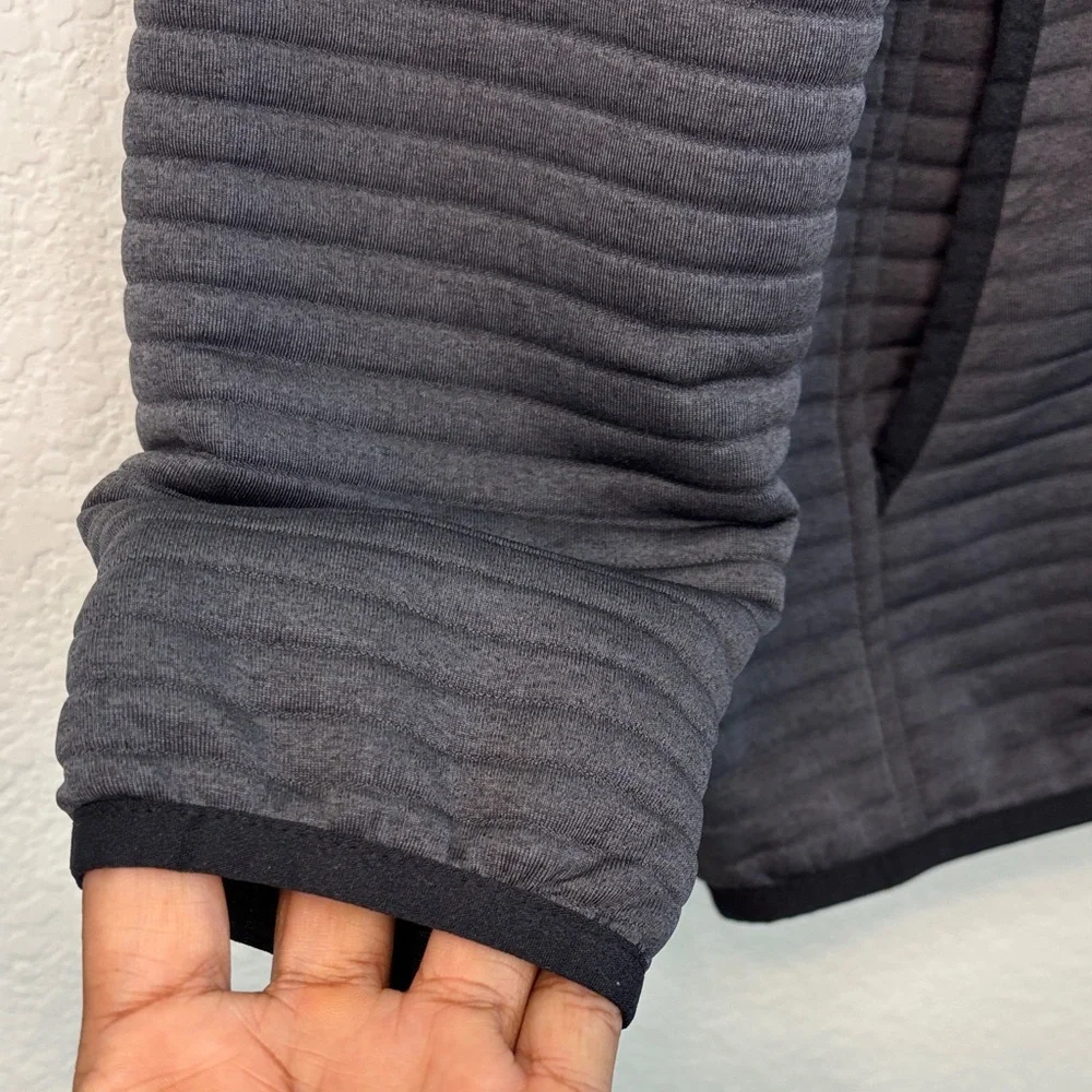 NWT L.L. Bean Alright  Knit Pullover Alley Gray Women's Jacket S - Picture 7 of 14